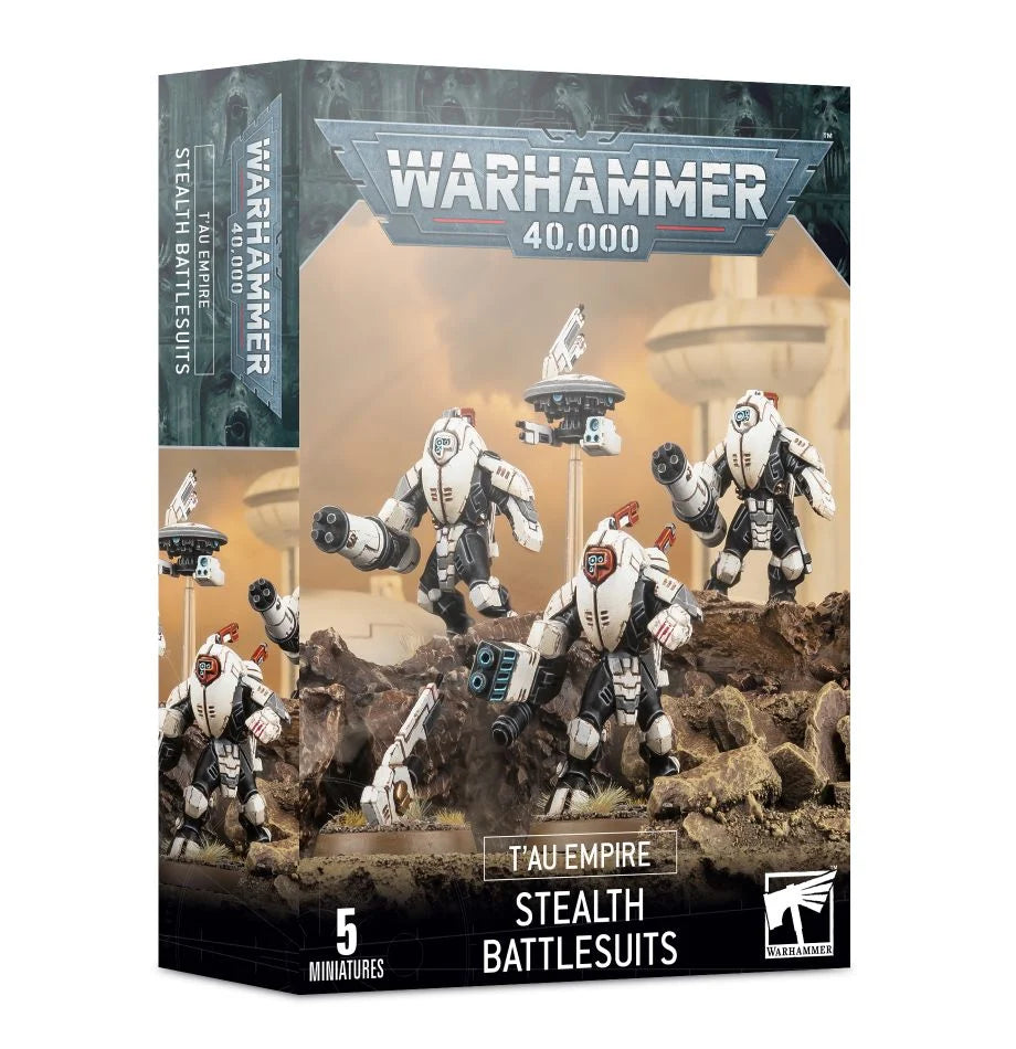 Warhammer 40000: T'au Empire - XV25 Stealth Battlesuits