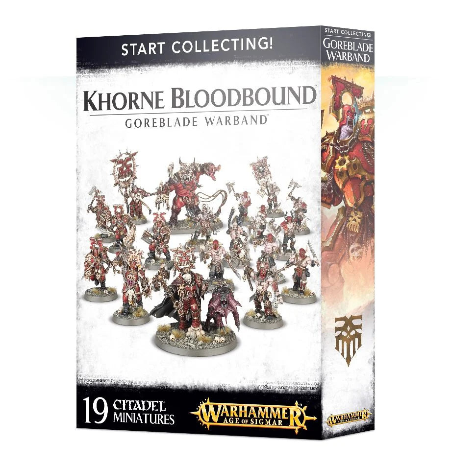 Warhammer Age of Sigmar: Start Collecting! Khorne Bloodbound Goreblade Warband