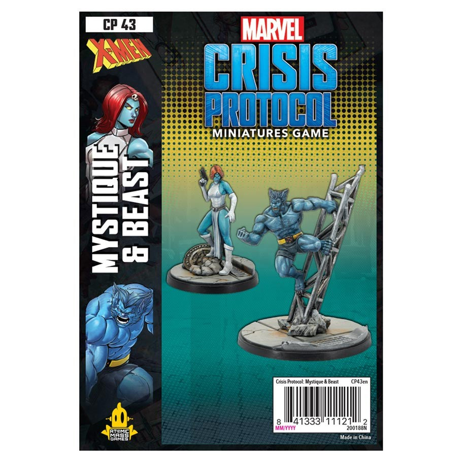 Marvel Crisis Protocol: Beast & Mystique Character Pack