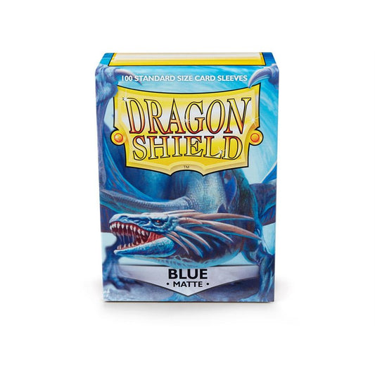 Dragon Shield Matte Blue Sleeves (100)