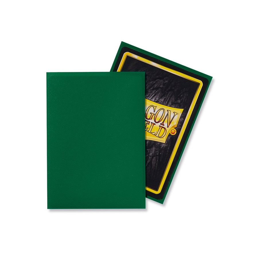 Dragon Shield Matte Green Sleeves (100)