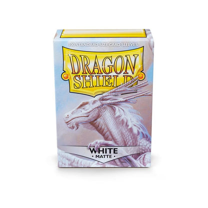 Dragon Shield: Matte White Sleeves (100)