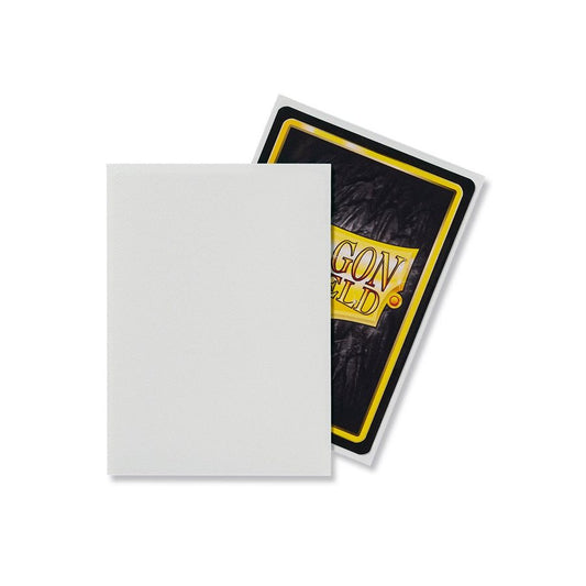 Dragon Shield: Matte White Sleeves (100)