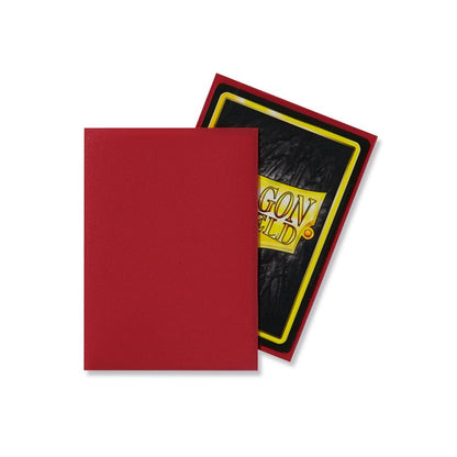 Dragon Shield Matte Red Sleeves (100)