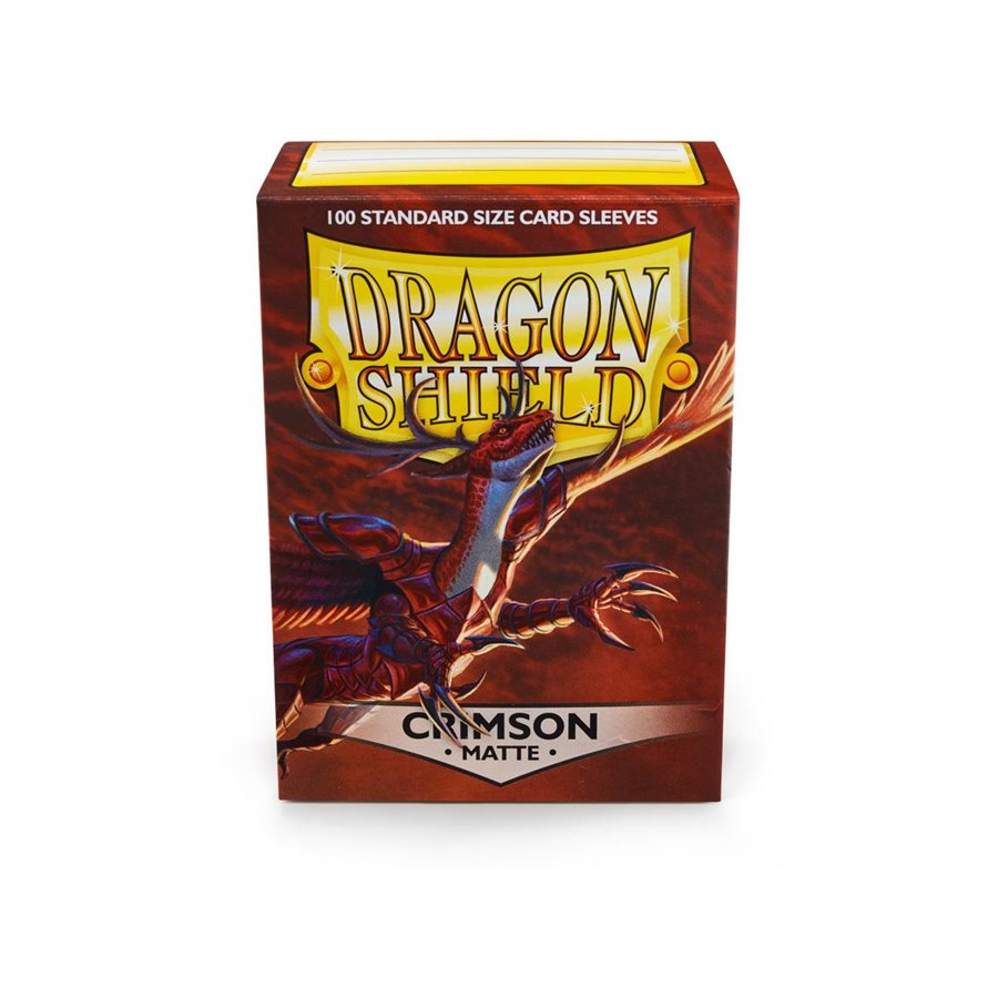 Sleeves: Dragon Shield Matte Crimson(100)