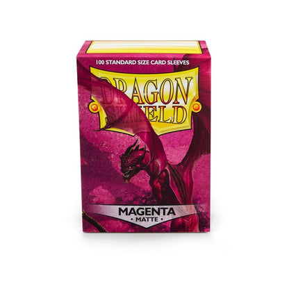 Sleeves: Dragon Shield Matte Magenta (100)
