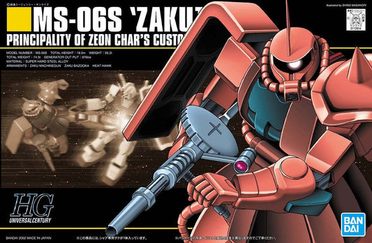 1/144 HGUC MS-06S CHAR'S ZAKU II