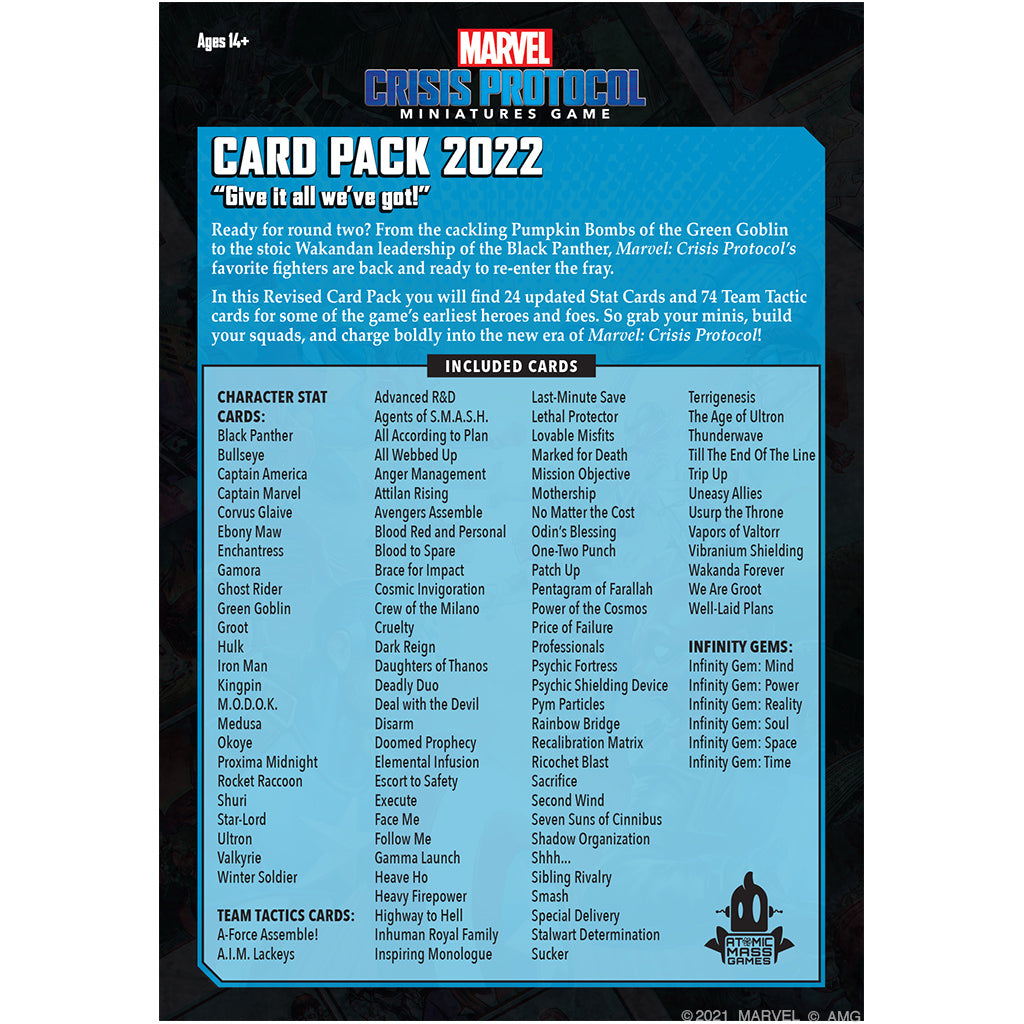 Marvel 危机协议：卡包 2022
