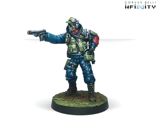 Infinity: Ariadna - Blister Pack - Chasseurs - Rifle/Flamethrower