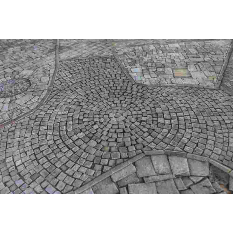 Kraken Wargames: Cobblestone City 44"x60" Gaming Mat 2.0