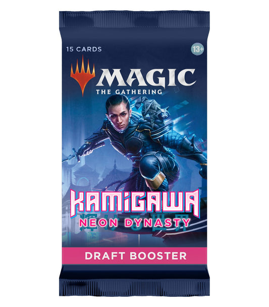 Magic The Gathering: Kamigawa Neon Dynasty Draft Booster Pack