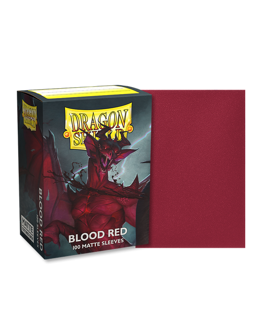 Sleeves: Dragon Shield Matte: Blood Red (100)