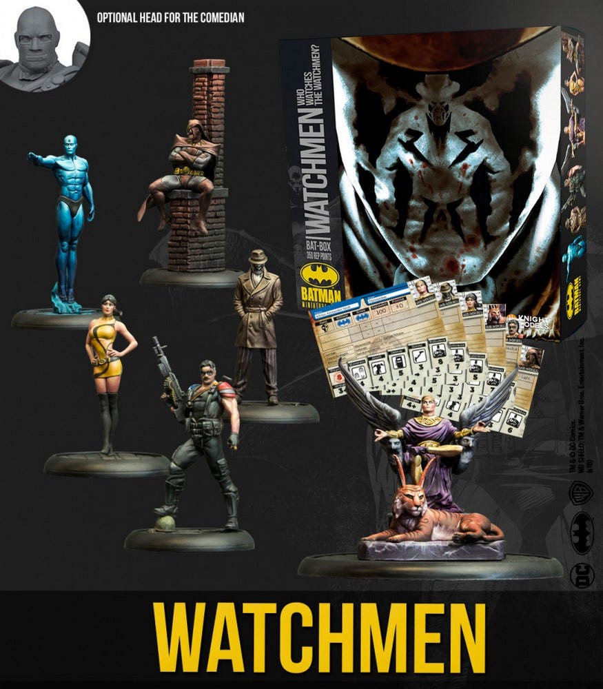 Batman Miniatiure Game: Watchmen (Bat-Box)