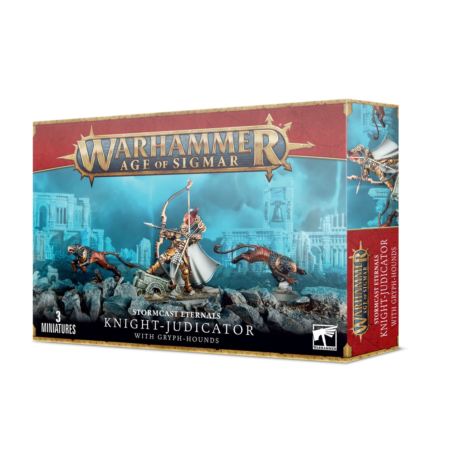 Warhammer: Age of Sigmar: Stormcast Eternals - Knight-Judicator with Gryph Hounds