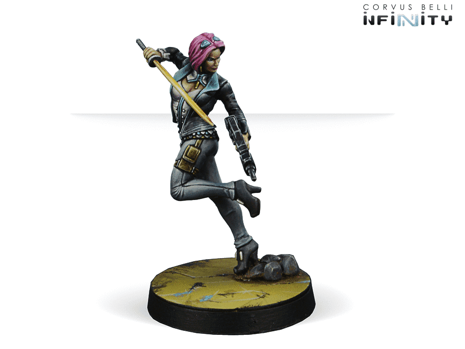 Infinity: NA2 - Miranda Ashcroft, Authorized Bounty Hunter (Combi Rifle)