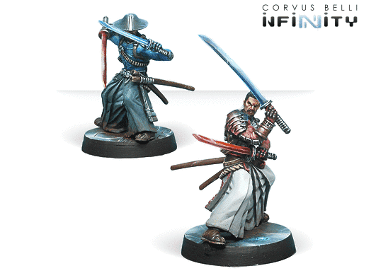 Infinity: Non-Aligned Armies - Miyamoto Mushashi - Aristeia Outfit