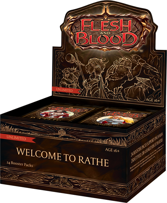 Flesh and Blood: Welcome to Rathe Unlimited Booster Box (Sealed)