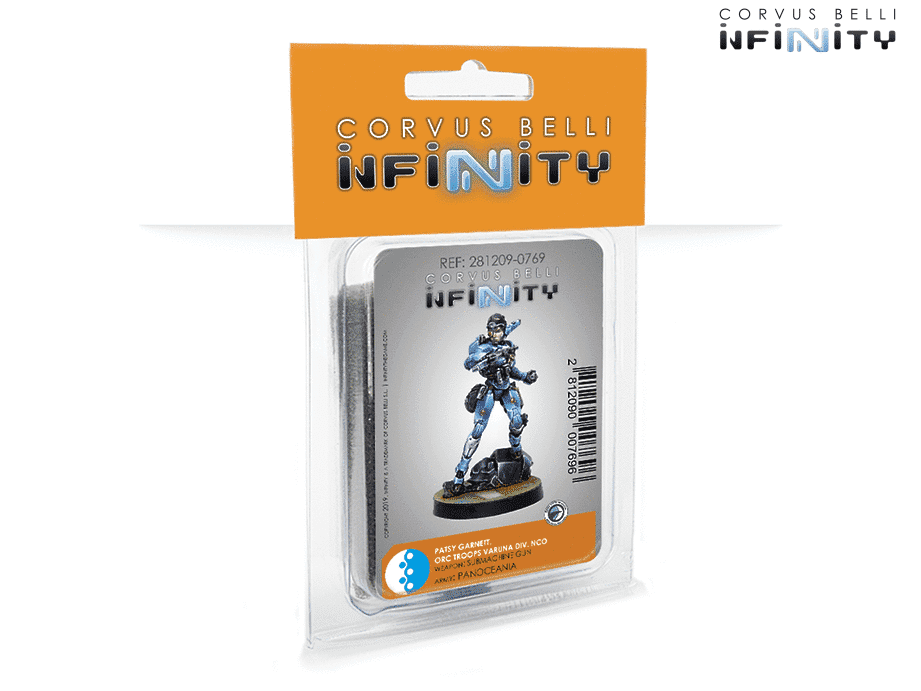 Infinity: PanOceania Patsy Garnett, Orc Troops Varuna Div NCO