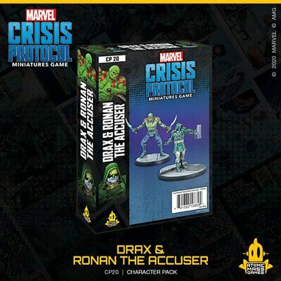 Marvel Crisis Protocol: Drax And Ronan The Accuser Character Pack