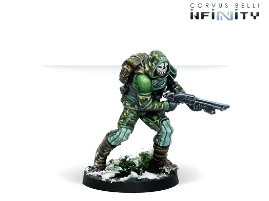 Infinity: Ariadna - Streloks, Kazak Reconnaissance Unit (Boarding Shotgun)