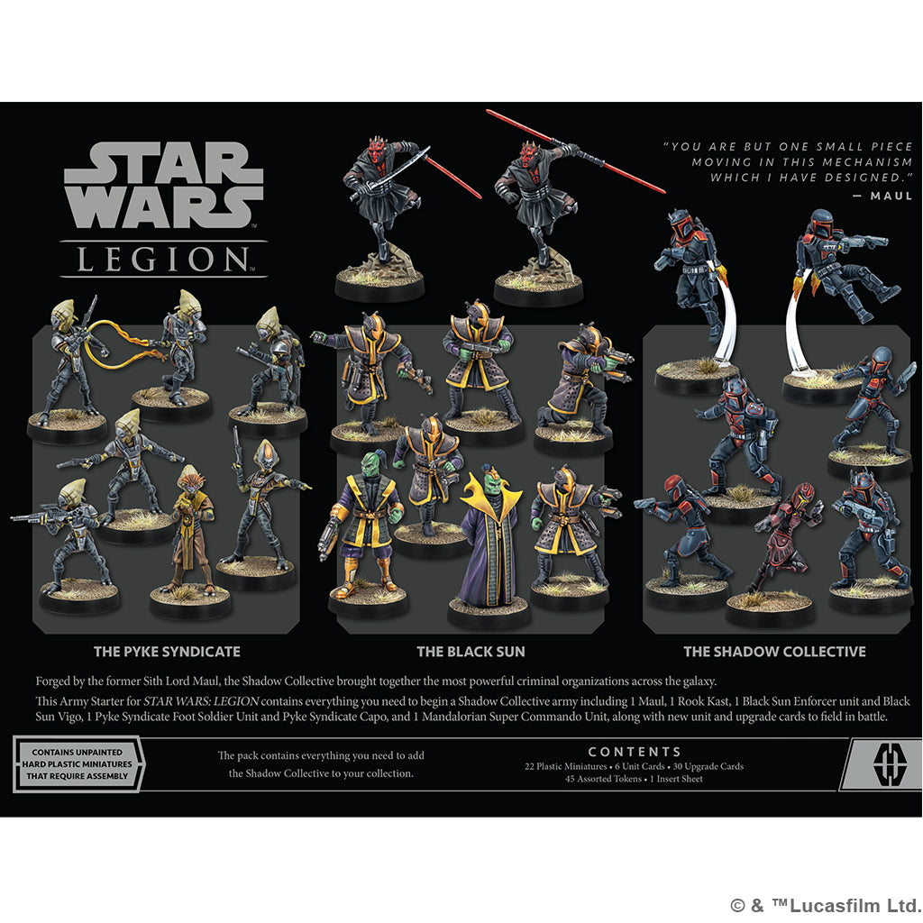 Star Wars: Legion: Shadow Collective Starter Set