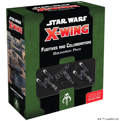 Star Wars: X-Wing 2nd Ed. - Fugitives and Collaborators Squadron Pack