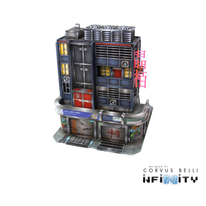 Warsenal: Infinity Terrain - Xiguan Tower Terrain Set