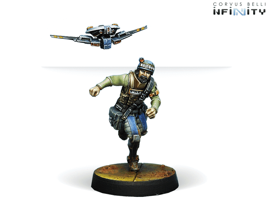 Infinity: Non-Aligned Armies Warcors Journalist