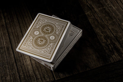 Theory 11 Playing Cards - Artisan (White)