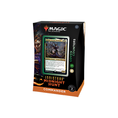 Magic The Gathering - Innistrad: Midnight Hunt Coven Counters Commander Deck